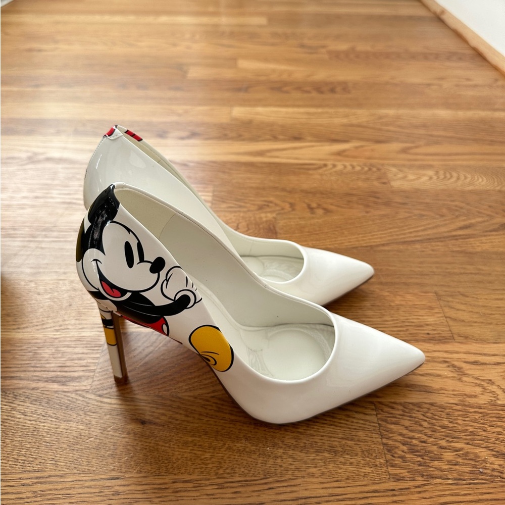 White Disney Heels